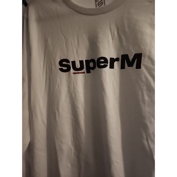 New SuperM Band Group T-shirt - Kpop Size Medium Can't Stand The Rain A98 - Picture 2 of 6